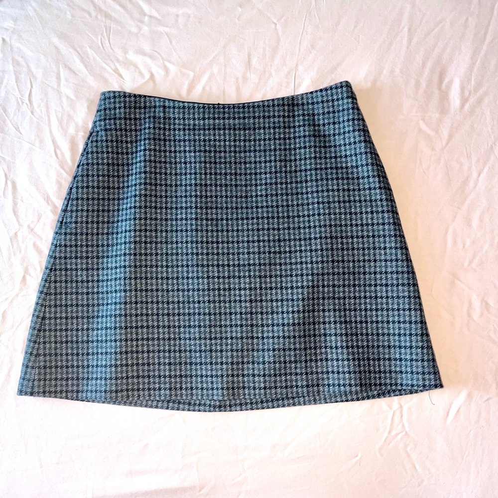 Aritzia Wilfred Renee Check Skirt
